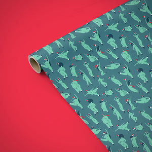 Festive Ladies Wrapping Paper
