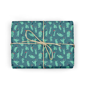 Festive Ladies Wrapping Paper